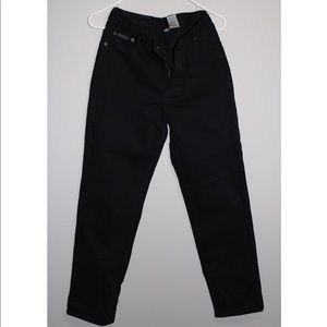 CK Vintage Calvin Klein high rise mom jeans black